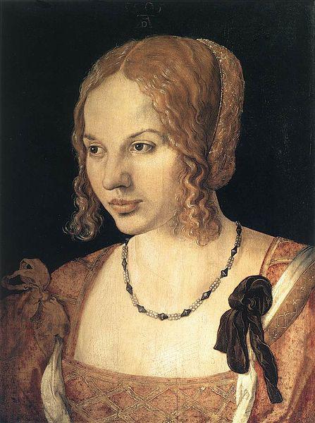 Albrecht Durer Portrait of a Young Venetian Woman Germany oil painting art